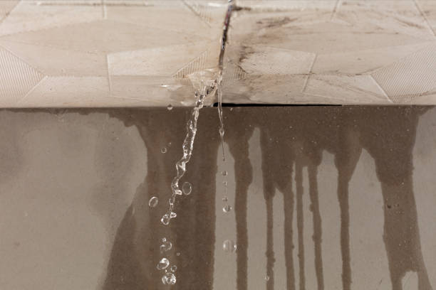 Professional Burst Pipe Cleanup technician working in Missouri City, TX